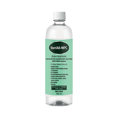 SteriAll-MPC Sodium Hypochlorite Multipurpose Disinfectant Solution