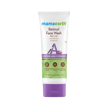 Mamaearth Retinol Face Wash For Healthy Skin | Paraben & SLS-Free | Face Care Product For All Skin Types