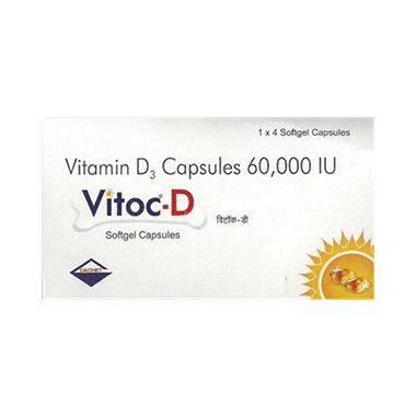 Vitoc-D Soft Gelatin Capsule