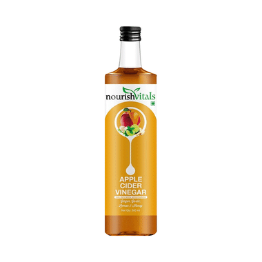 NourishVitals Apple Cider Vinegar With Ginger, Garlic, Lemon And Honey