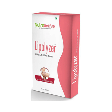 NutroActive Lipolyzer Hips And Thighs Tablet