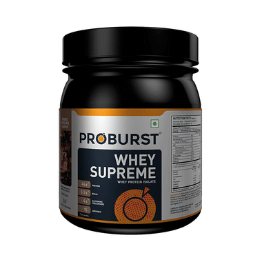 Proburst Whey Supreme Protein | With BCAAs & Glutamine For Muscle Recovery | Flavour Powder Double  Chocolate