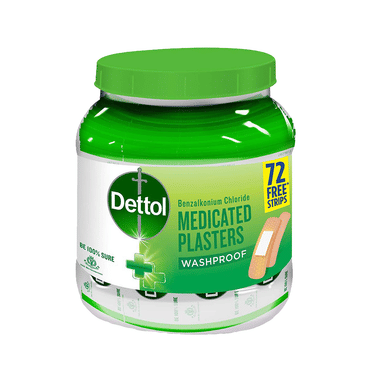 <span style='color:#626A7A'>Dettol Medicated Plaster Washproof</span>
