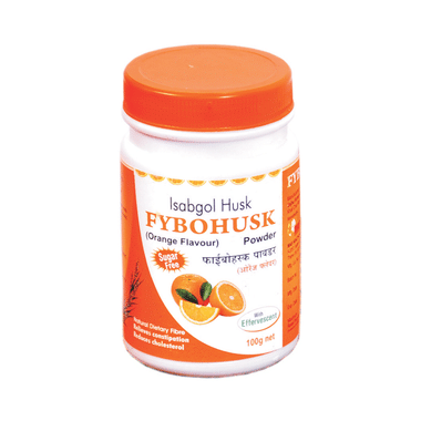 Fybohusk Powder Orange With Effervescent