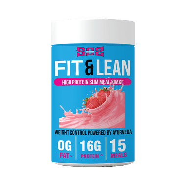 SOS Nutrition Fit & Lean High Protein Slim Meal Shake Strawberry Cream