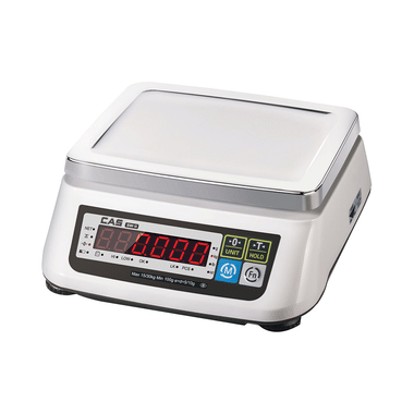 CAS SW113 Premium Digital Weighing Scale Rechargeable Battery & Adapter High Brightness Dual LED Display (3kg X 100mg)