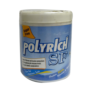 Polyrich Protein Powder Sugar Free Vanilla