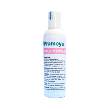 Prameya Herbals Baby Massage Oil