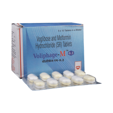 Voliphage-M 0.3 Tablet SR
