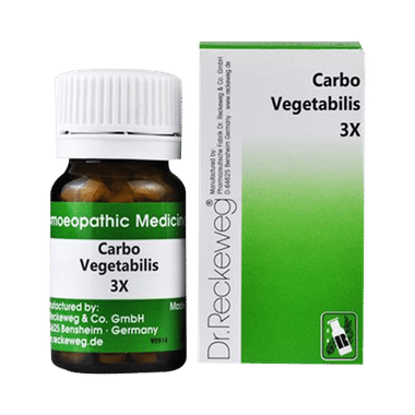 Dr. Reckeweg Carbo Vegetabilis Trituration Tablet 3X