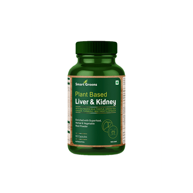 Smart Greens Plant Based Liver & Kidney Capsule