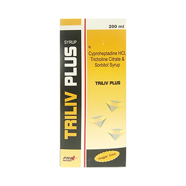 Triliv Plus Syrup Sugar Free