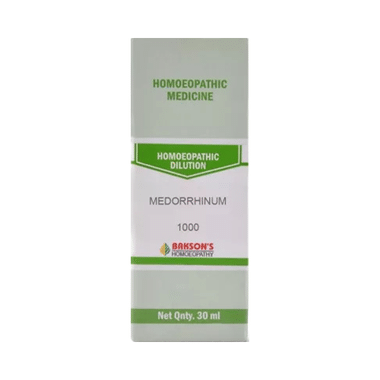 Bakson's Homeopathy Medorrhinum Dilution 1000 CH