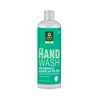 Organic Harvest Care Hand Wash Alcohol And Tea Tree