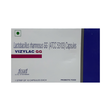 Vizylac GG Probiotic Capsule For Gut Health