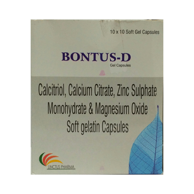 Bontus-D Soft Gelatin Capsule