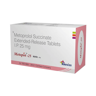 Metopot 25 Tablet ER