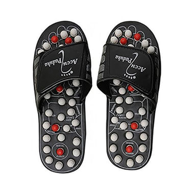 Dominion Care Spring Acupressure and Magnetic Therapy Paduka Slippers Size 8