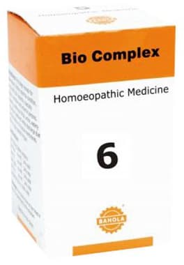 Bahola Bio Complex 6 Biocombination Tablet Bahola Bio Complex 6 Biocombination Tablet
