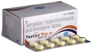 Tazloc Trio 40 Tablet Tazloc Trio 40 Tablet