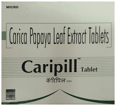 Caripill Carica Papaya Leaf Extract Tablet