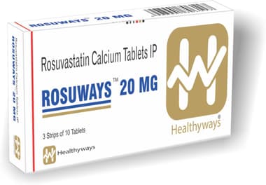 Rosuways 20mg Tablet Rosuways 20mg Tablet