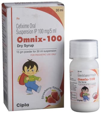 Omnix 100 Dry Syrup Strawberry