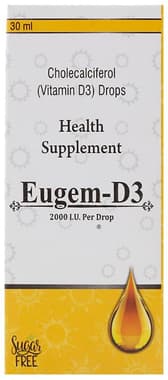 Eugem-D3 Oral Drops Sugar Free