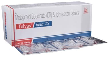 Telvas Beta 25 Tablet ER