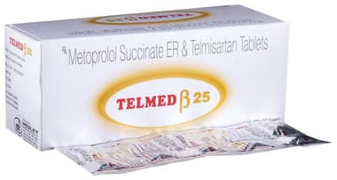 Telmed Beta 25 Tablet ER