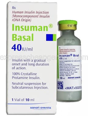 Insuman Basal 40IU/ml Injection Insuman Basal 40IU/ml Injection
