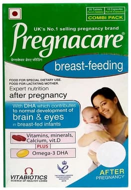Pregnacare Breast Feeding Combi Pack Expert Nutriotion After Pregnancy