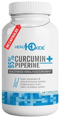 HealthOxide 95% Curcumin+ Piperine Capsule HealthOxide 95% Curcumin+ Piperine Capsule