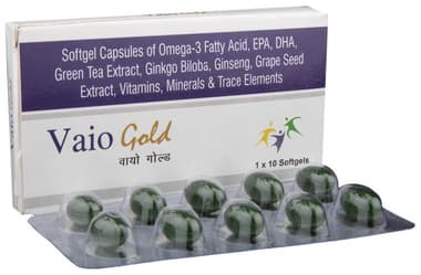 Vaio Gold Soft Gelatin Capsule