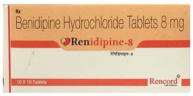 Renidipine 8 Tablet