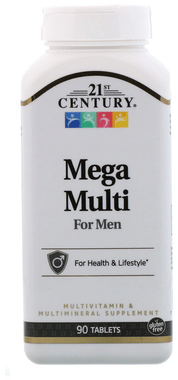 21st Century Mega Multi for Men Multivitamin & Multimineral Tablet 21st Century Mega Multi for Men Multivitamin & Multimineral Tablet