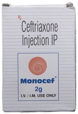Monocef 2gm Injection