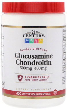21st Century Glucosamine 500mg Chondroitin 400mg Double Strength Capsule