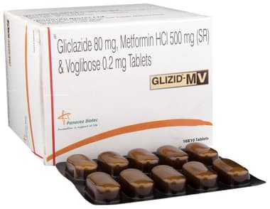 Glizid-MV Tablet SR Glizid-MV Tablet SR