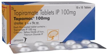Topamac 100mg Tablet