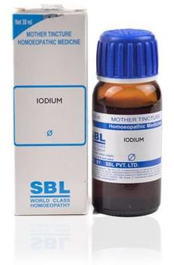 SBL Iodium Mother Tincture Q Buy bottle of 30.0 ml Mother Tincture at best price in India 1mg