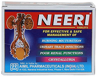 Neeri Ayurvedic Tablet for Urinary Tract Health