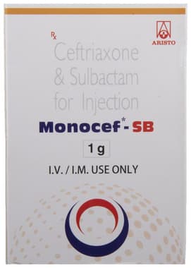 Monocef-SB 1g Injection