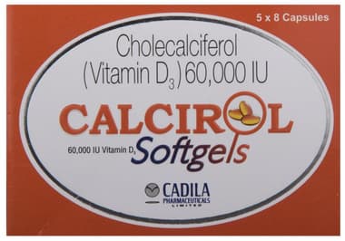 Calcirol 60000IU Softgels
