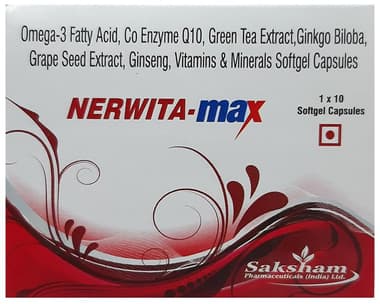 Nerwita Max Soft Gelatin Capsule Nerwita Max Soft Gelatin Capsule