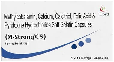 M-Strong CS Soft Gelatin Capsule