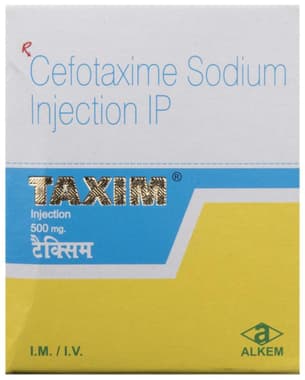 Taxim 500mg Injection Taxim 500mg Injection