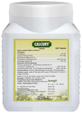 Charak Calcury Tablet