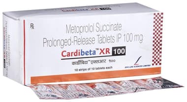 Cardibeta XR 100 Tablet Cardibeta XR 100 Tablet