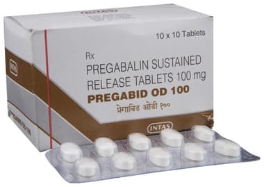 Pregabid OD 100 Tablet SR